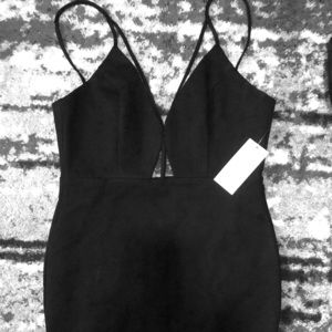 3 dresses and 1 two piece black dress.